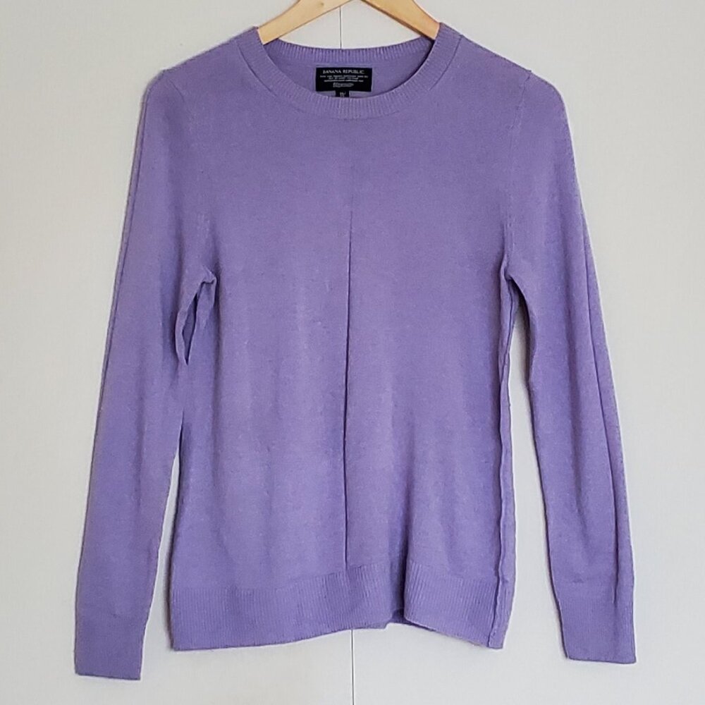 Banana Republic Merino-Cashmere Blend Long Sleeve Top